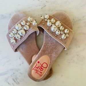 Kids pink  flip-flops size 13